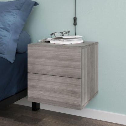 GoodHome Atomia korpus 35 x 37,5 x 37,5 cm i grå eg