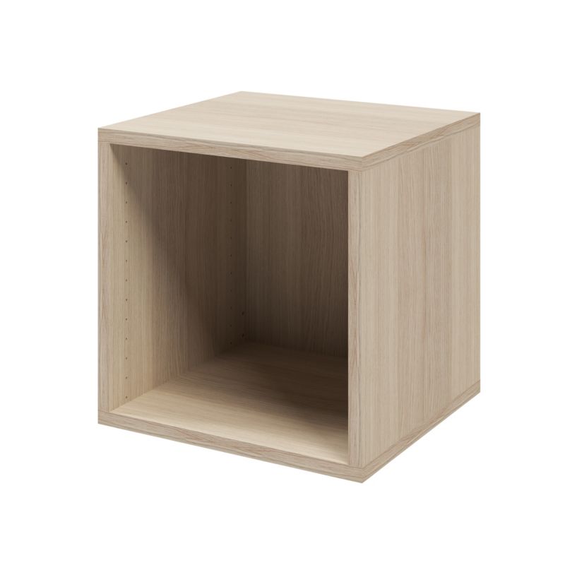 GoodHome Atomia korpus 35 x 37,5 x 37,5 cm i egetræ