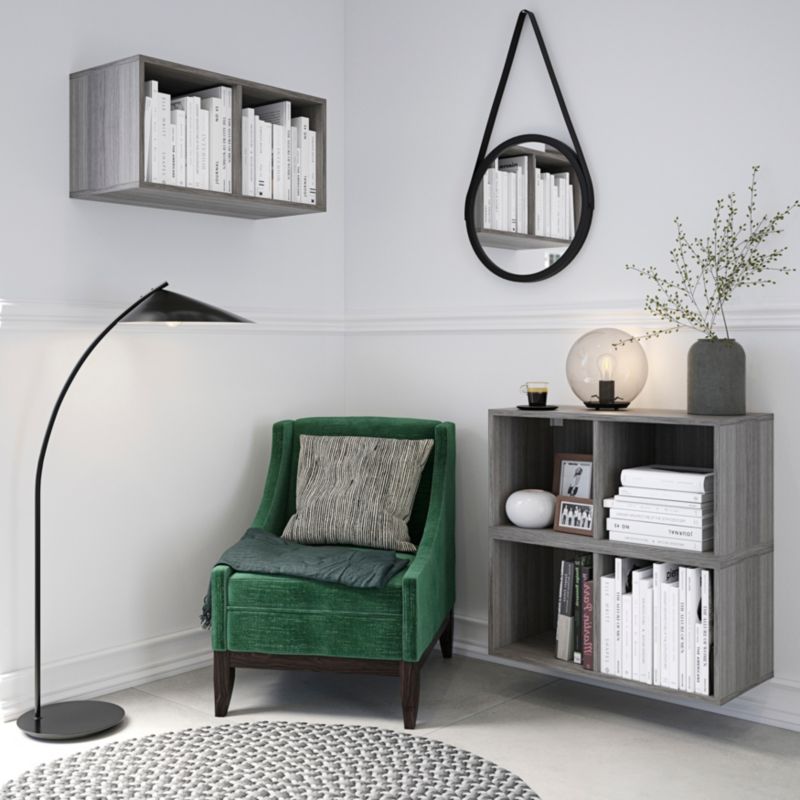 GoodHome Atomia korpus 35 x 37,5 x 75 cm i grå eg