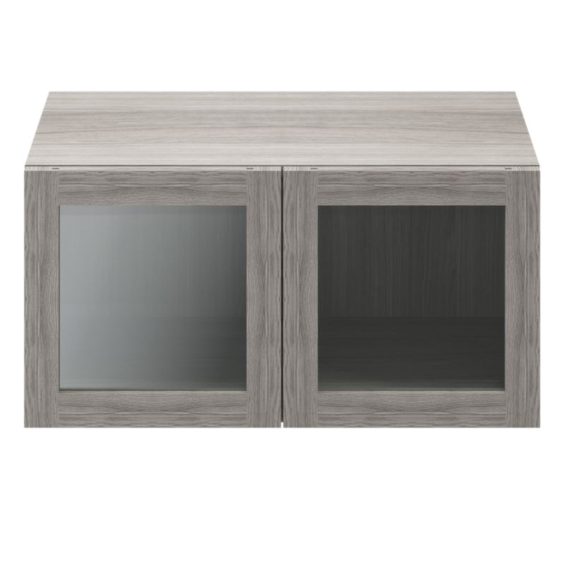 GoodHome Atomia korpus 35 x 37,5 x 75 cm i grå eg