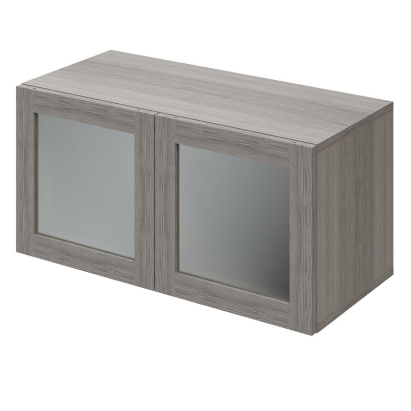 GoodHome Atomia korpus 35 x 37,5 x 75 cm i grå eg