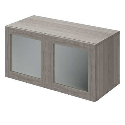 GoodHome Atomia korpus 35 x 37,5 x 75 cm i grå eg