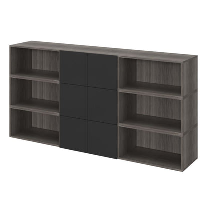 GoodHome Atomia korpus 35 x 37,5 x 75 cm i grå eg
