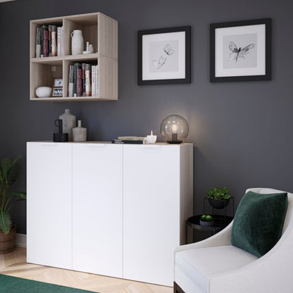 GoodHome Atomia korpus 35 x 37,5 x 75 cm i egetræ