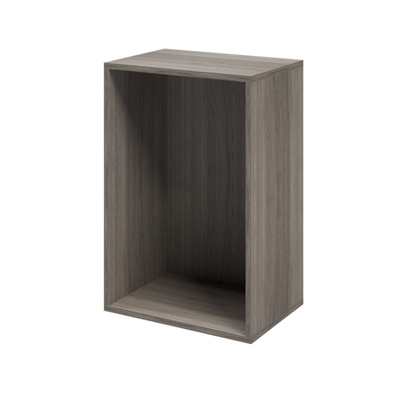 GoodHome Atomia korpus 35 x 75 x 50 cm grå eg