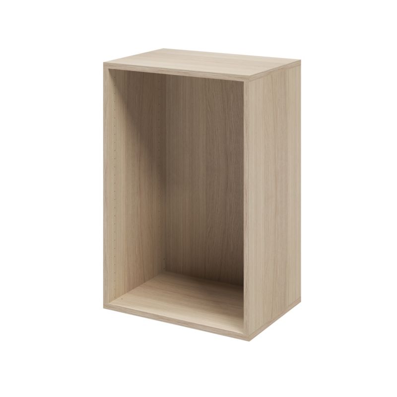 GoodHome Atomia korpus 35 x 75 x 50 cm i egetræ