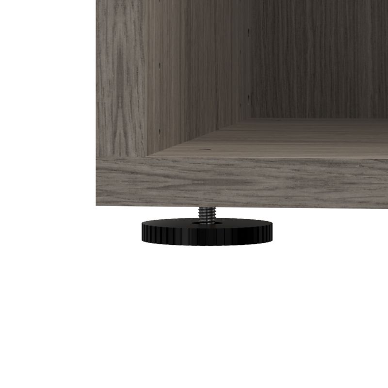GoodHome Atomia korpus 35 x 75 x 75 cm grå eg