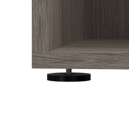 GoodHome Atomia korpus 35 x 75 x 75 cm grå eg