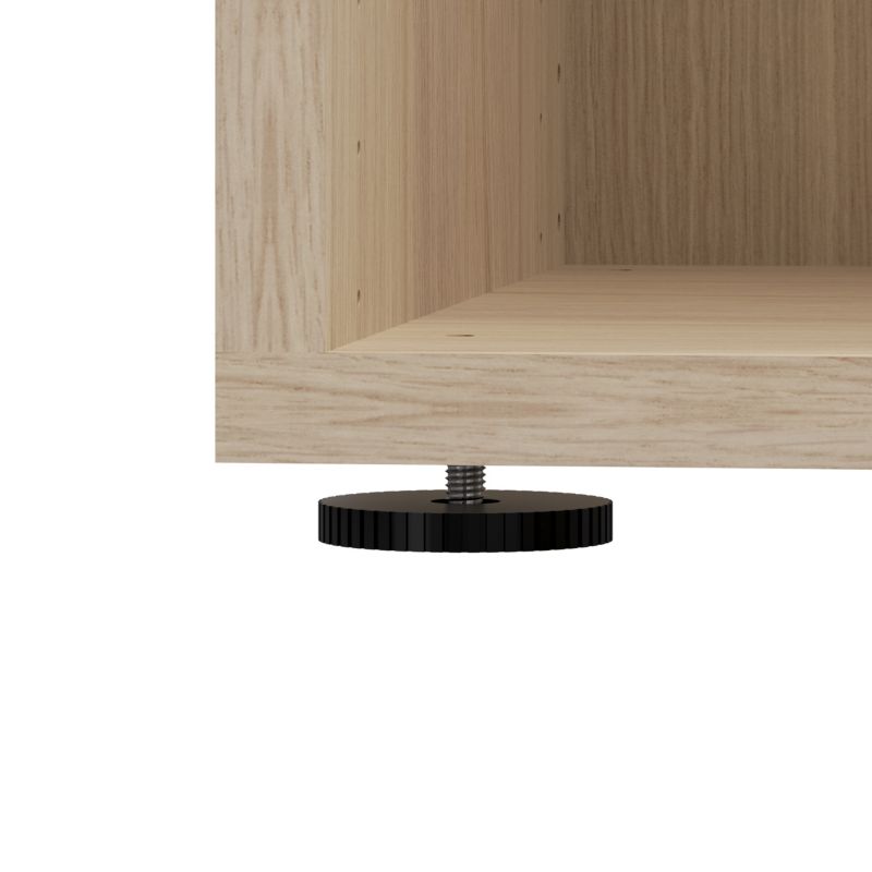 GoodHome Atomia korpus 35 x 75 x 75 cm i egetræ