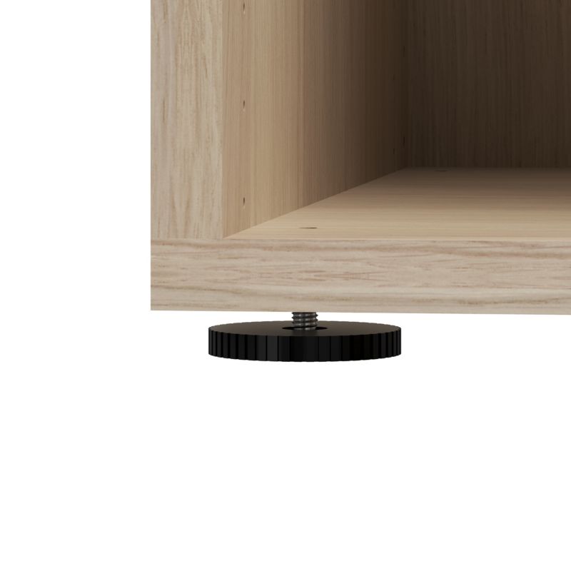 GoodHome Atomia korpus 45 x 112,5 x 37,5 cm i egetræ