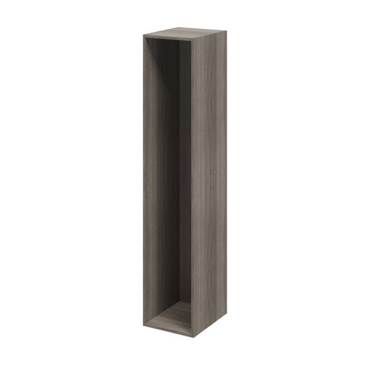 GoodHome Atomia korpus 45 x 187,5 x 37,5 cm i grå eg