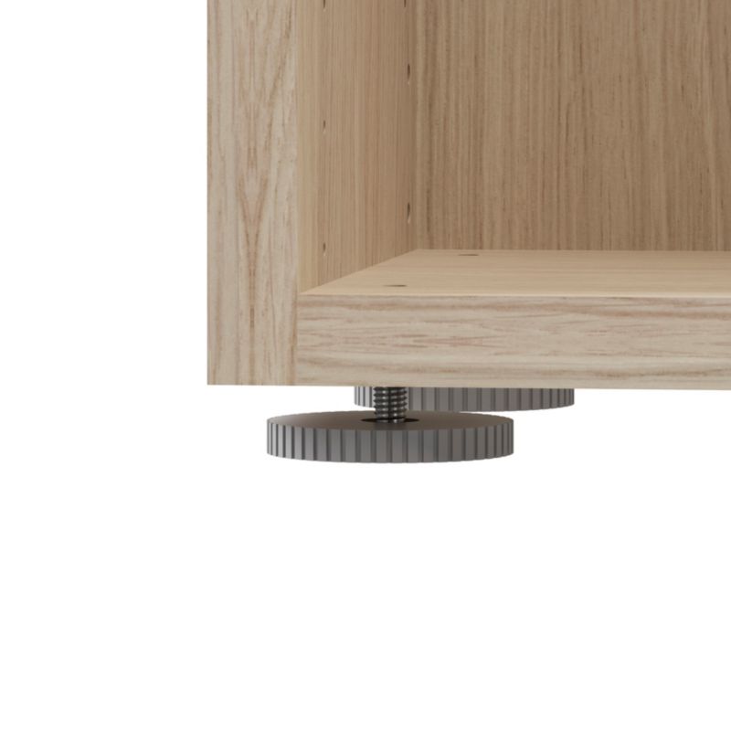 GoodHome Atomia korpus 45 x 187,5 x 50 cm i egetræ