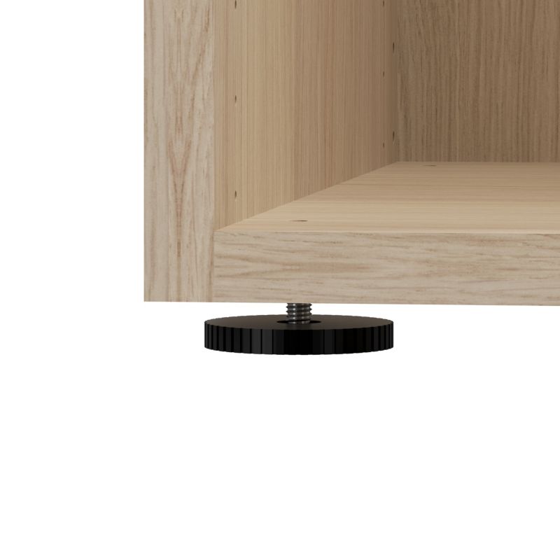 GoodHome Atomia korpus 45 x 187,5 x 75 cm i egetræ