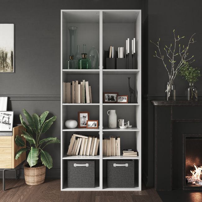 GoodHome Atomia korpus 45 x 225 x 50 cm hvid