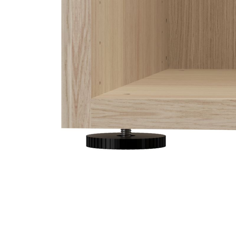GoodHome Atomia korpus 45 x 225 x 75 cm i egetræ