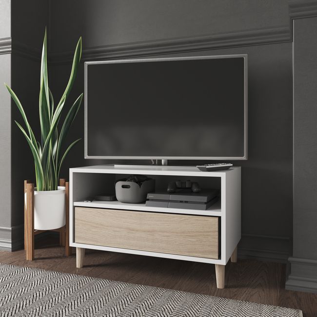 GoodHome Atomia korpus 45 x 37,5 x 75 cm hvid