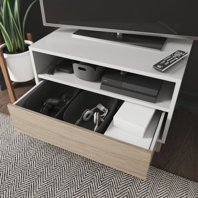 GoodHome Atomia korpus 45 x 37,5 x 75 cm hvid