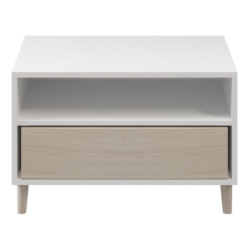 GoodHome Atomia korpus 45 x 37,5 x 75 cm hvid