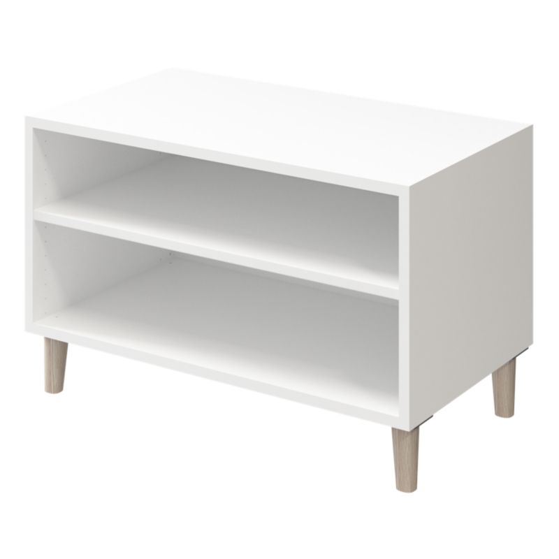 GoodHome Atomia korpus 45 x 37,5 x 75 cm hvid