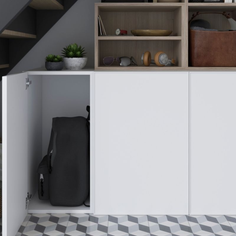 GoodHome Atomia korpus 45 x 75 x 37,5 cm hvid