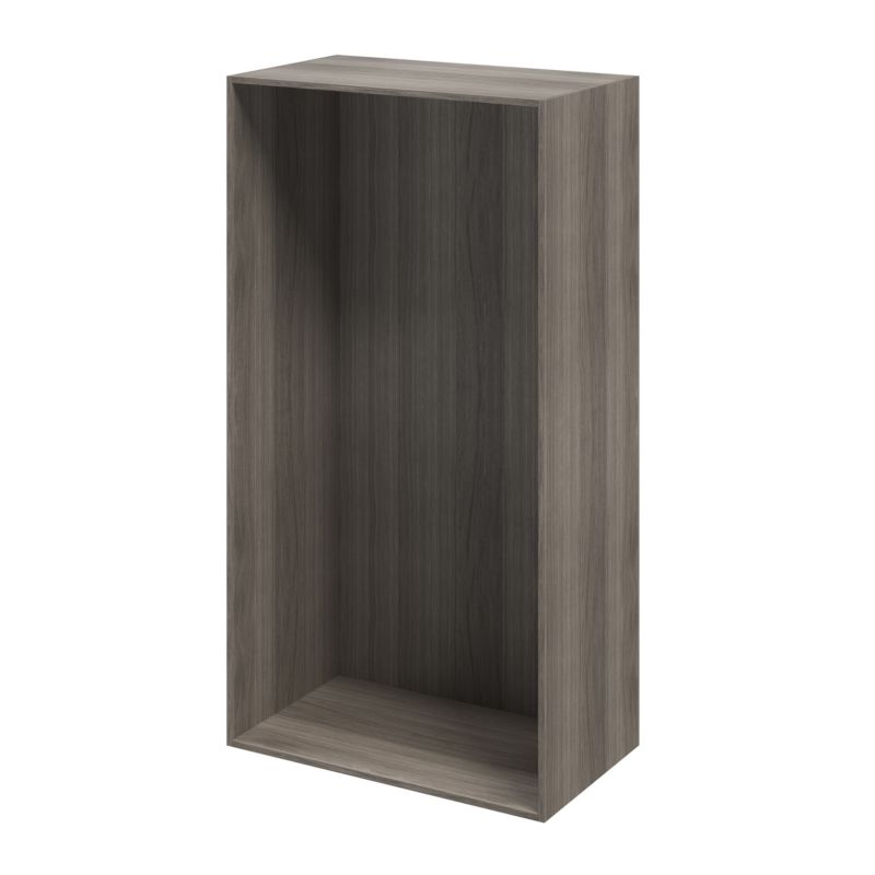 GoodHome Atomia korpus 58 x 187,5 x 100 cm i grå eg