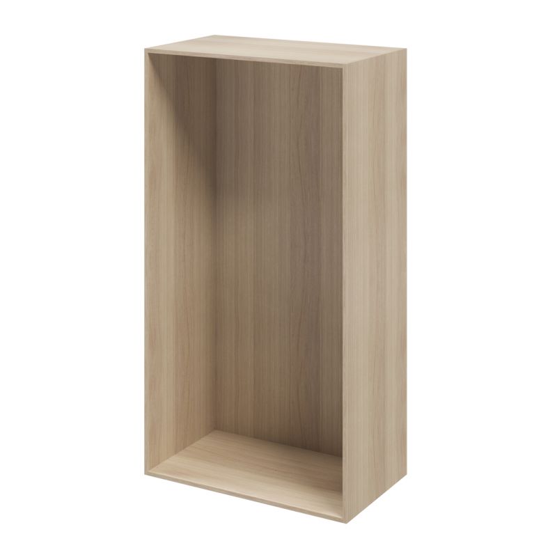 GoodHome Atomia korpus 58 x 187,5 x 100 cm i egetræ