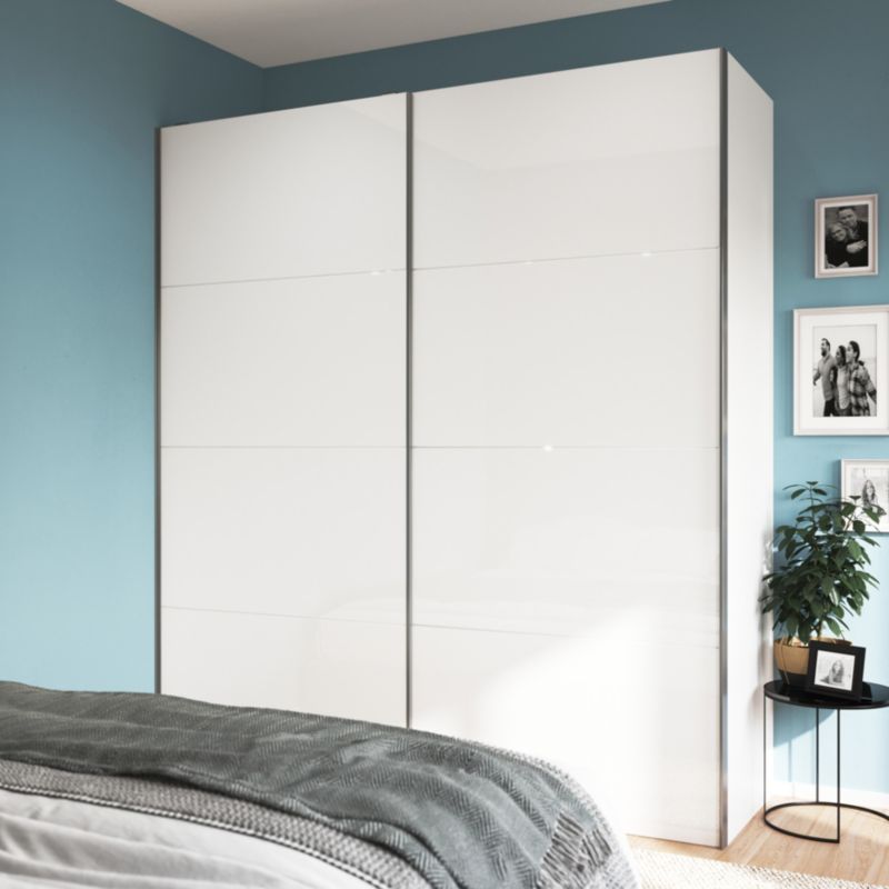 GoodHome Atomia korpus 58 x 225 x 100 cm hvid