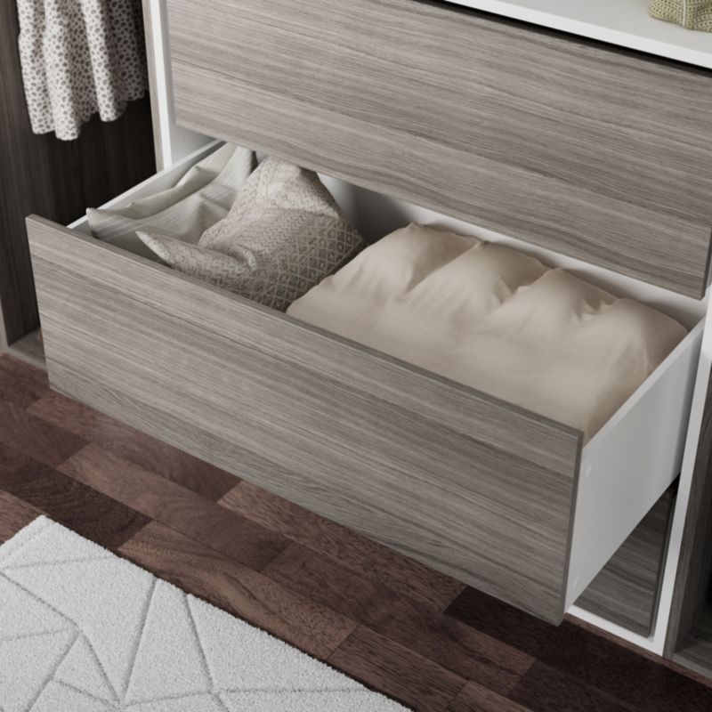 GoodHome Atomia korpus 58 x 225 x 100 cm hvid