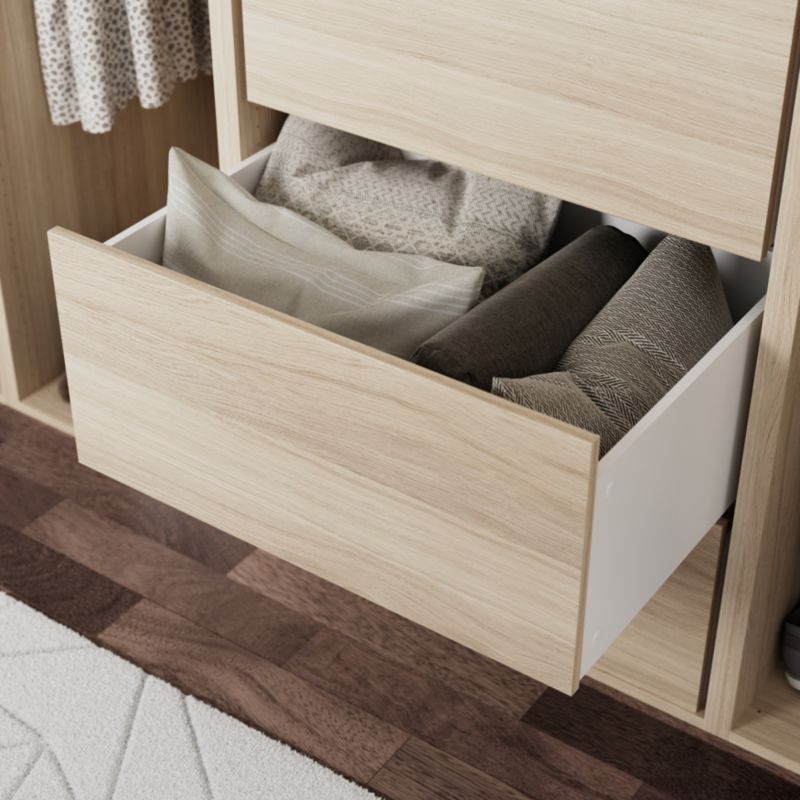 GoodHome Atomia korpus 58 x 225 x 75 cm hvid