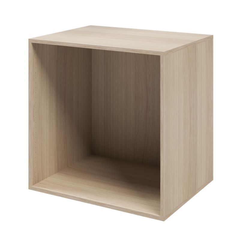 GoodHome Atomia korpus 58 x 75 x 75 cm i egetræ