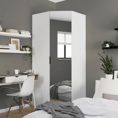 GoodHome Atomia hjørnekorpus 58 x 225 x 30 cm hvid