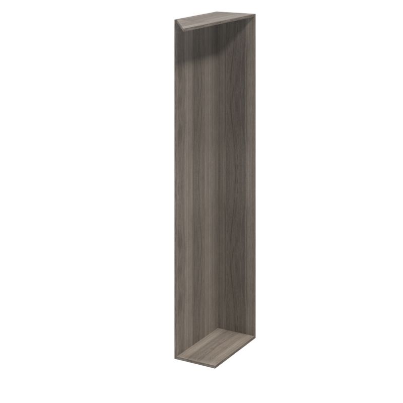 GoodHome Atomia hjørnekorpus 58 x 225 x 30 cm grå eg