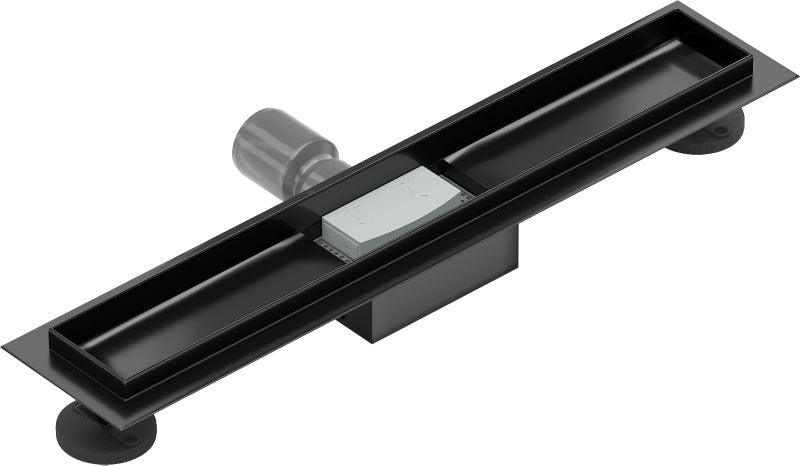 Mexen Flat lineær korpus sort 60 cm 1 stk