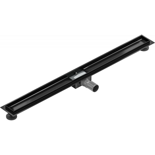 Mexen Flat lineær krop sort 90 cm