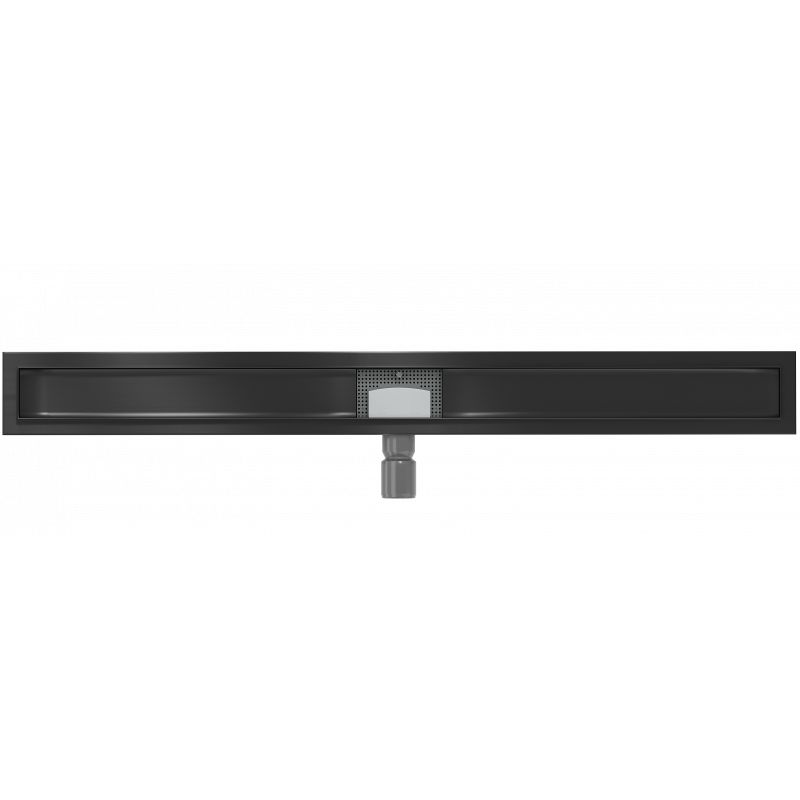 Mexen Flat lineær krop sort 90 cm