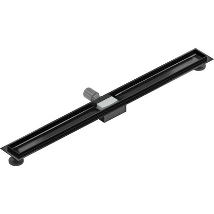Mexen Flat lineær krop sort 90 cm
