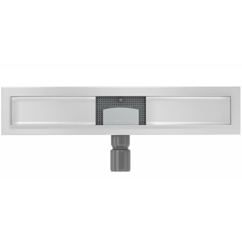 Mexen Flat lineært afløbskorpus i rustfrit stål 60 cm, 1 stk.