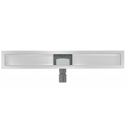Mexen Flat lineært afløbsbund i rustfrit stål 70 cm, 1 stk.