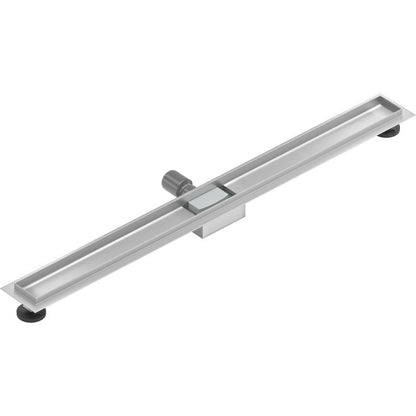 Mexen Flat lineær krop i rustfrit stål 90 cm, 1 stk.