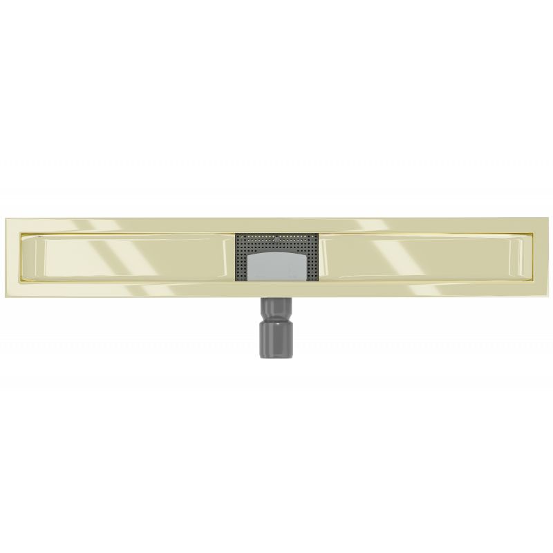 Mexen Flat lineær bundventil i guld 70 cm, 1 stk.