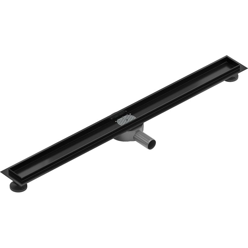 Korpus til lineært afløb Mexen Flat 360 sort 100 cm