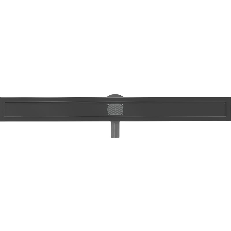Korpus til lineært afløb Mexen Flat 360 sort 100 cm