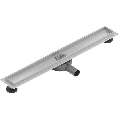 Mexen Flat 360 lineært afløbsrør i rustfrit stål, 60 cm, stk.