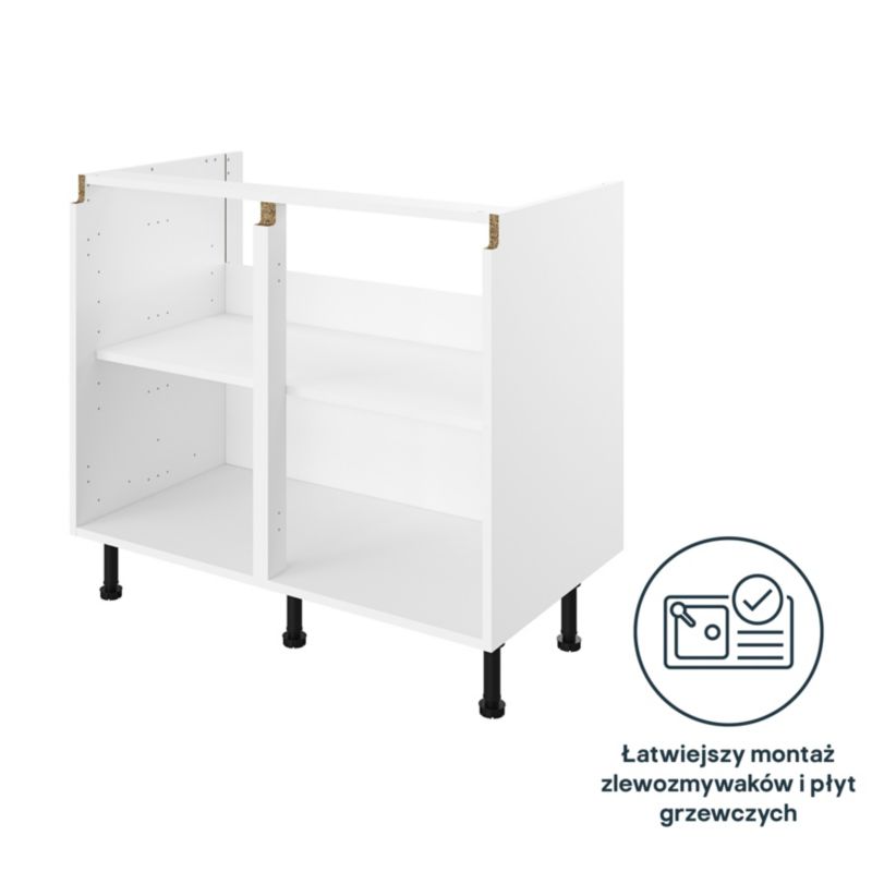 GoodHome Innovo køkkenskabskorpus 100 cm hvid