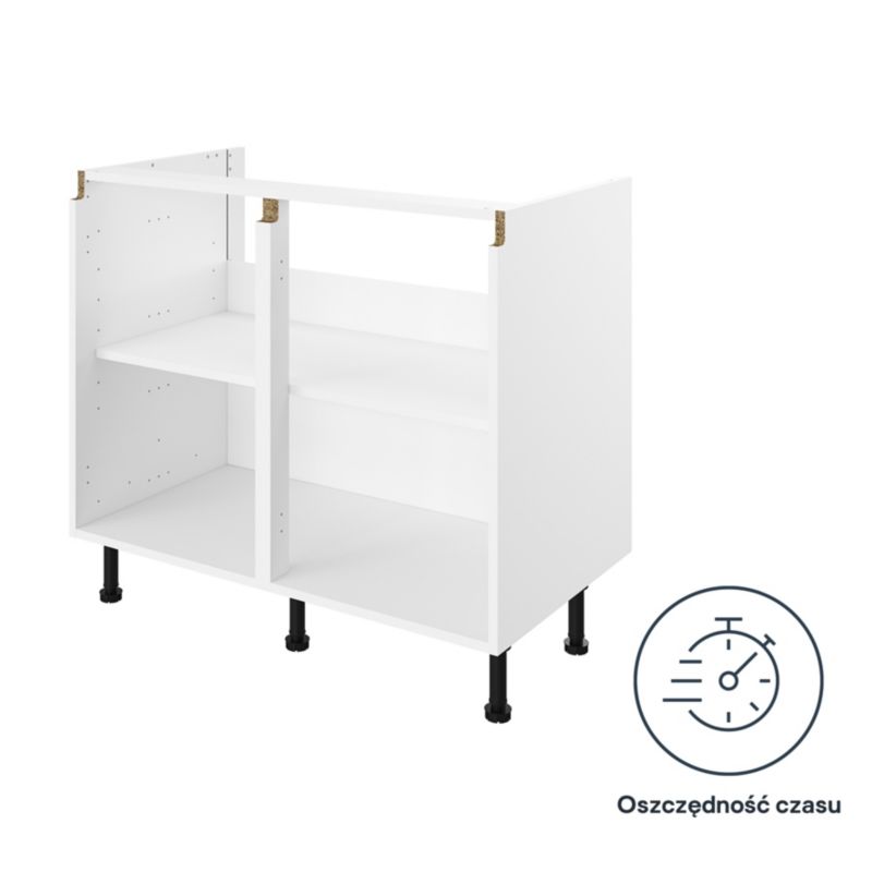 GoodHome Innovo køkkenskabskorpus 100 cm hvid