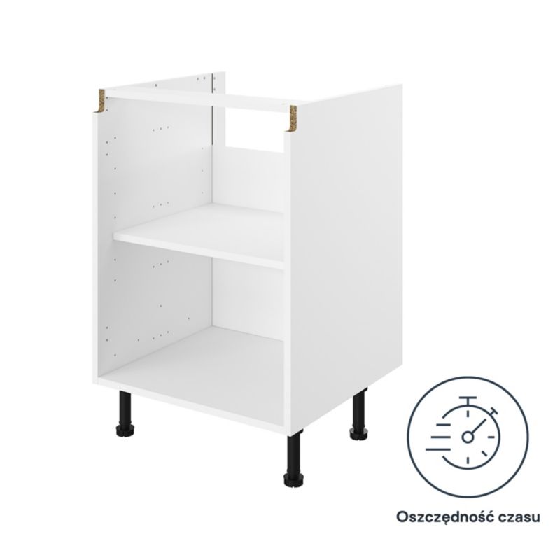 Korpus til køkkenskab GoodHome Innovo 60 cm hvid