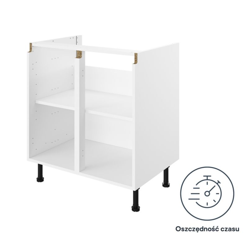 Korpus til køkkenskab GoodHome Innovo 80 cm hvid