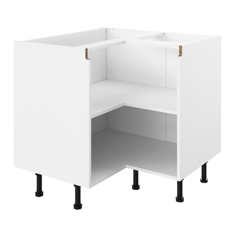 Korpus til hjørneskab GoodHome Innovo 93 cm hvid