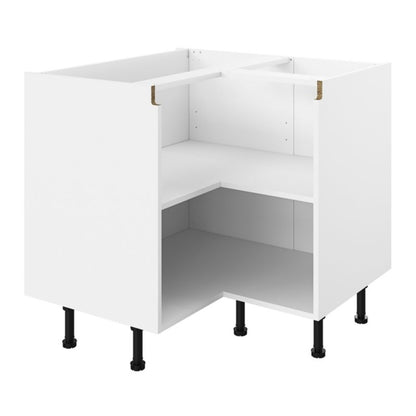 Korpus til hjørneskab GoodHome Innovo 93 cm hvid