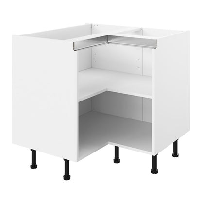 Korpus til hjørneskab GoodHome Innovo 93 cm hvid